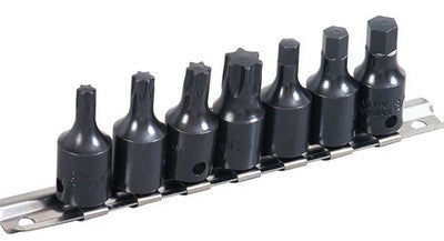 Brake Caliper Impact Bit Socket Wrench Star & Hex Fastener Torx Bits Tool Set - tool