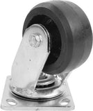 4" Industrial Cast Iron Rubber Heavy Duty Swivel Caster Wheel - tool
