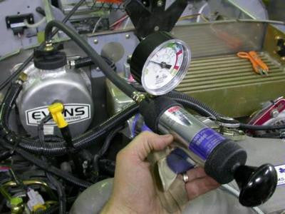 Stant Radiator Cap Pressure Test Tester Cooling System Gauge Kit Testing Block - tool