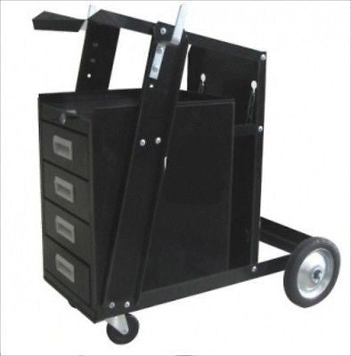 Mobile Arc Welder Tank Cart & Tool Box - tool