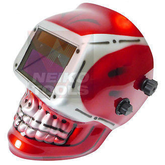 Skull Auto Darkening Welding Helmet - tool