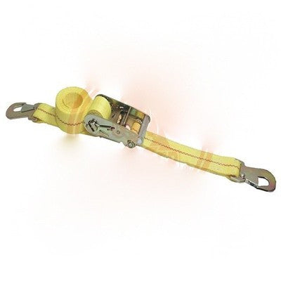8 Foot Ratcheting Web Auto Car Vehicle Ratchet Tie Hold Down Strap Set Trailer - tool