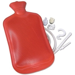 Personal Hot or Cold Water Bottle Douche Enema Syringe Kit - tool
