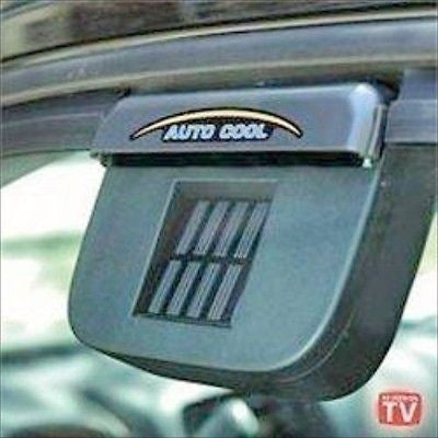 Solar Powered Car Vent Window Fan for Car Auto Vehicle - tool