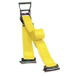 12 Foot Ratcheting Truck Web Cargo Tie Hold Down E Track Strap Ratchet Etrack - tool