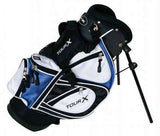 Toddler Size Junior Kids Left Handed Hand Real Golf Clubs Golfing Set Kit Bag - tool