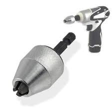 1/4" Keyless Chuck Adapter for Impact Wrench - tool