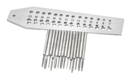 German Type Mini Size Miniature Tap and Die Tool Set - tool