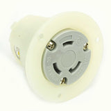 Flush Female Twist Lock Flange Receptacle 3 Wire, 30 Amps, 125V, NEMA L5-30R - tool