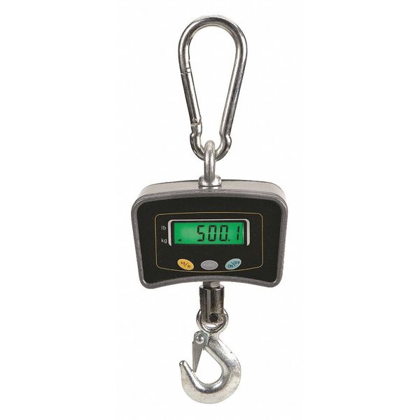 1100lb Digital Hanging Scale 1100 LBS Industrial Heavy Duty Crane Tare Function