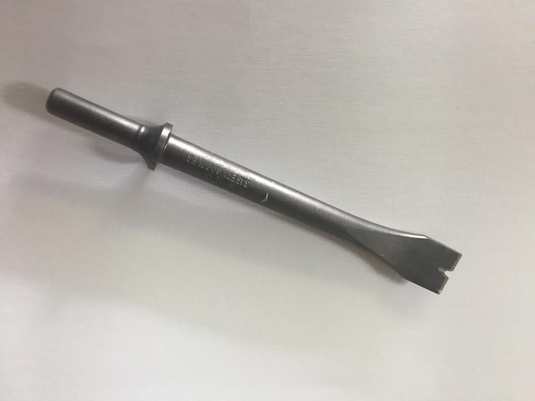 Panel Cutter Chisel Sheet Metal Steel Panel Cutter Bit for Air Hammer Chisel Cutting Tool ...
