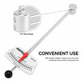 1/4 Inch Drive Inch Pound Beam Type Torque Wrench