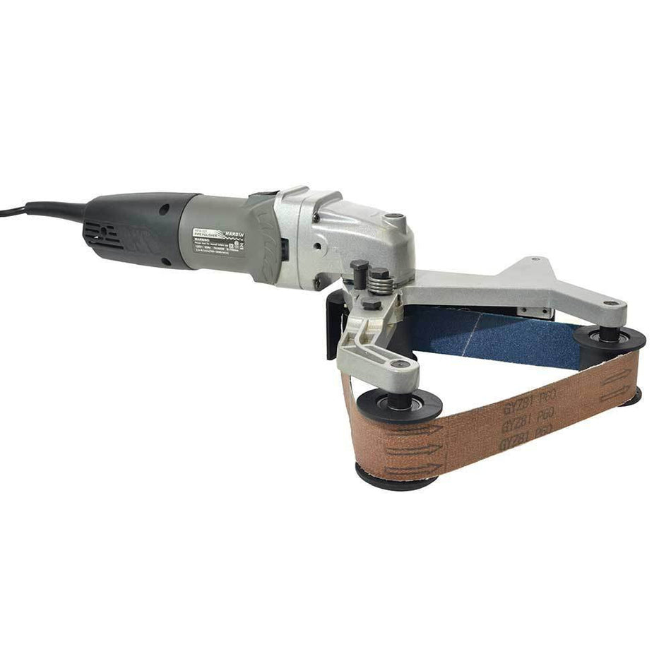 Electric Pipe and Tube Polisher Belt Sander Grinder for Polishing Stainless Steel - tool