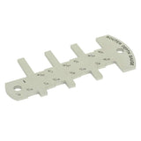Radial Saw Depth Gauge Kit for Table and Circular Saws In Inches