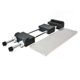 Professional Double Sided Diamond Knife Sharpening Stone with Holding Jig - 400/1000 Grit, 8" Long