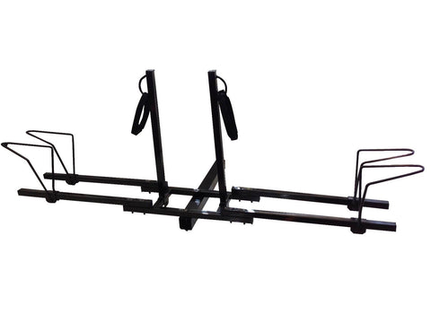 Dual Twin Lower Mount Bike Bicycle Trailer Hitch Mount Carrier Rack - tool