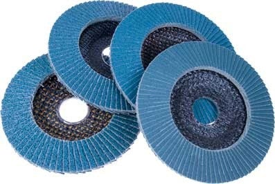 Blue Zirconia 4-1/2" 80 Grit Flap Flapper Grinding Sanding Wheels Discs - tool