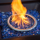 Blue Fire Glass Media for Fire Pit Fireplace