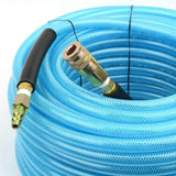 100 Foot Super Flexible Air Hose With Snap Fittings