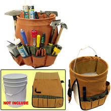 Tool Box Bucket Organizer Bag for 5 Gallon Bucket - tool