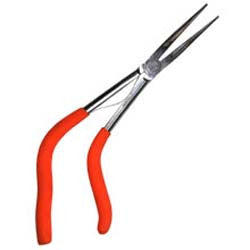 Large Size Off-Set Needle Nose Pliers - tool