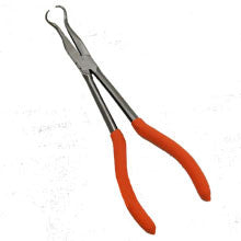 Large Long Reach Size Hose Ring Nosed Needle Nose Pliers - tool