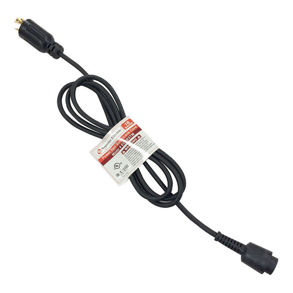 Twist Lock 8 Feet Replacement Quick-Lock Cord Milwaukee 48-76-4108 - tool