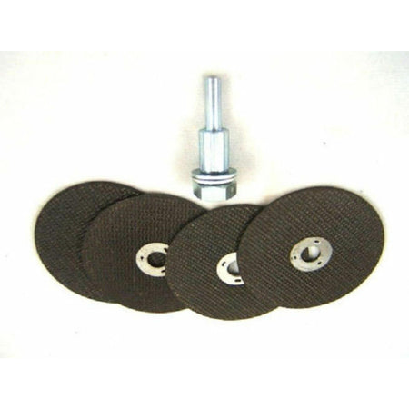 4 PC Abrasive Metal Cut Off Wheel for Die Grinder Drill - tool