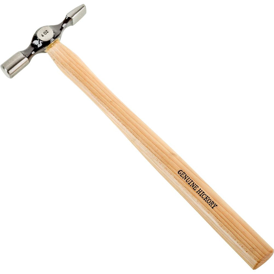 4 Ounce Cross Peen Hammer Steel Carpenter Blacksmith Wood Handle