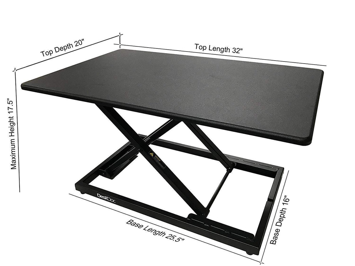 Stand Up Riser Adjustable Standing Rising Desk Table Stand Up Riser Desktop – JABETC