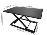 Adjustable Standing Rising Desk Table Stand Up Riser Desktop - tool