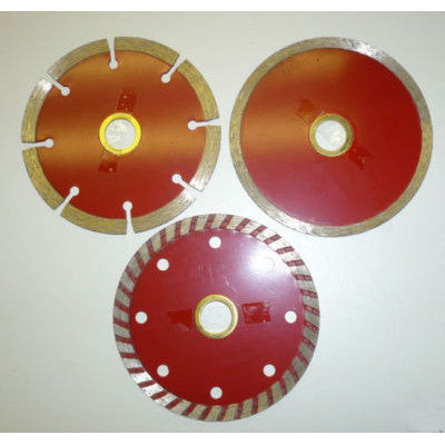 3 Pack 4" Diamond Blades - tool