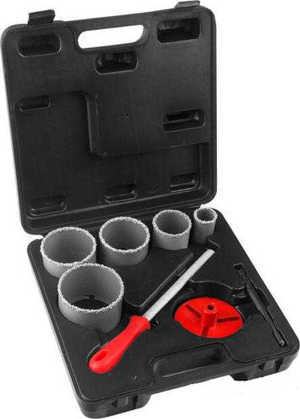 Carbide Grit Hole Saw Kit - tool