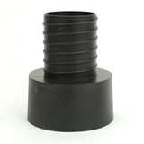4 Inch to 2-1/2" Threaded Spiral Adapter/Reducer For Wood Dust Collector Hose