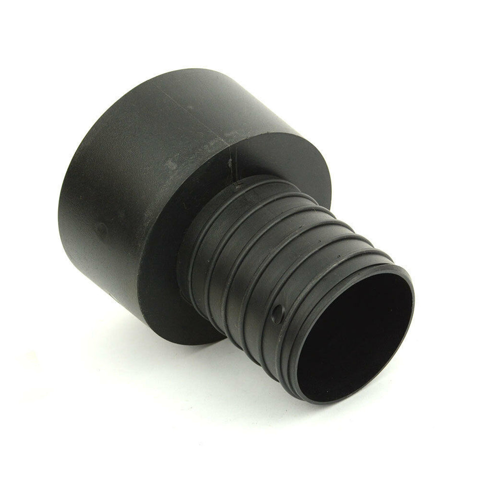 4 Inch to 2-1/2" Threaded Spiral Adapter/Reducer For Wood Dust Collector Hose