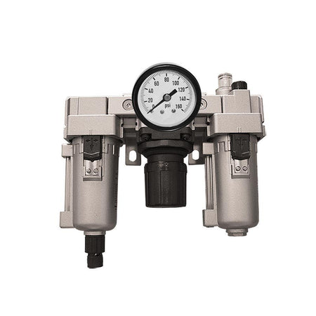 3/8" NPT Air Control Filter Regulator Oiler Unit - tool