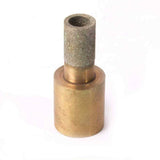 100 Grit x 3/8" Diamond Grinding Bit for Glass, Tile, Stained Glass, Stone - Universal Arbor and Set Screw Design