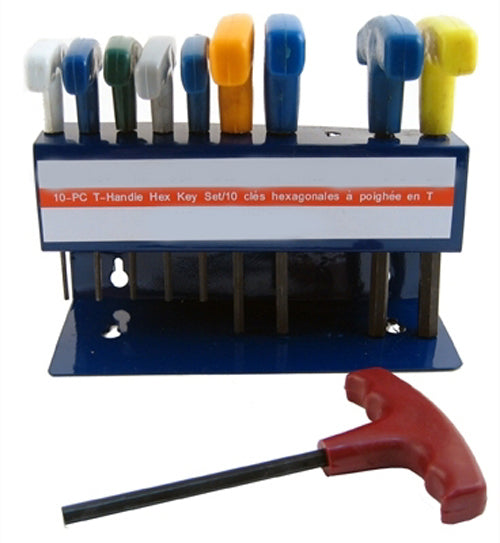 SAE T Handle Hex Key Set - tool