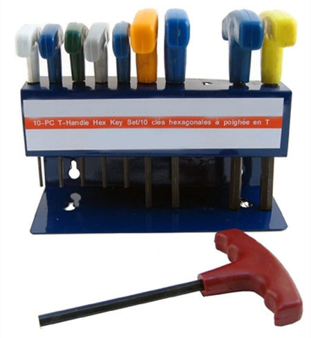 SAE T Handle Hex Key Set - tool