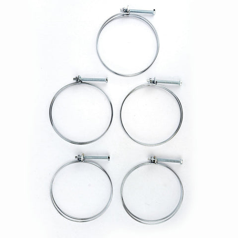 5 Pack 4 Inch Wire Hose Clamp for Dust Collector Collection - tool