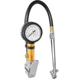 Air Tire Inflator with Dial Pressure Gage Truck Gauge Inflater Chuck Compressor - tool