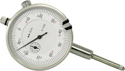 Precision .001 0 to 1" Dial Indicator Gauge Caliper Tool Mic Indicater Gage - tool