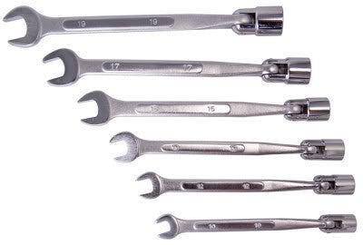 SAE Standard Flexible Combination Wrench Tool Set - tool