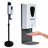 Hands Free Automatic Sanitizer Soap Dispenser On Floor Stand