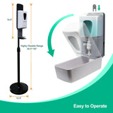 Hands Free Automatic Sanitizer Soap Dispenser On Floor Stand