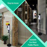 Hands Free Automatic Sanitizer Soap Dispenser On Floor Stand