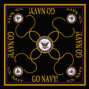 Go Navy! US Navy Bandana