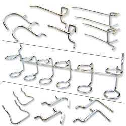 Pegboard Tool Organizer Rack Hooks - tool