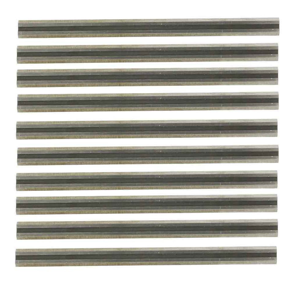 3-1/4" 10/pk Reversible Slide In Tungsten Carbide Planer Blades for Makita D-46246 - tool