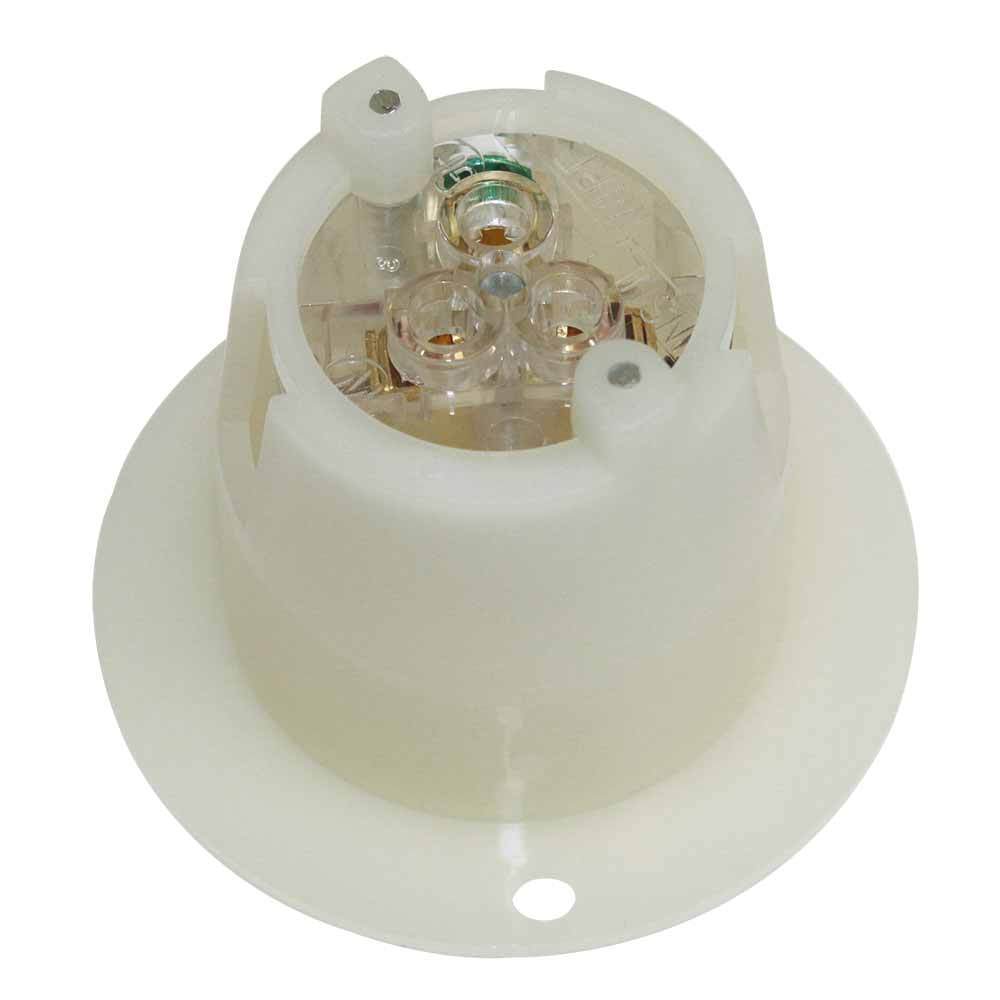 NEMA 5-15R 2 Pole 3 Wire 15A 125V Female Standard Receptacle Flange Outlet Flush Mount - tool